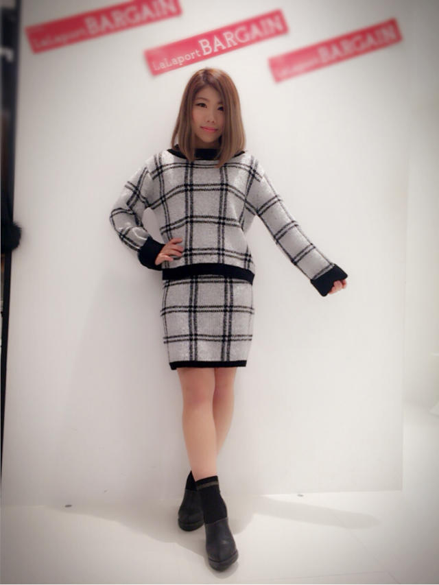 大人気チェック柄セットアップ再入荷情報♡あやか