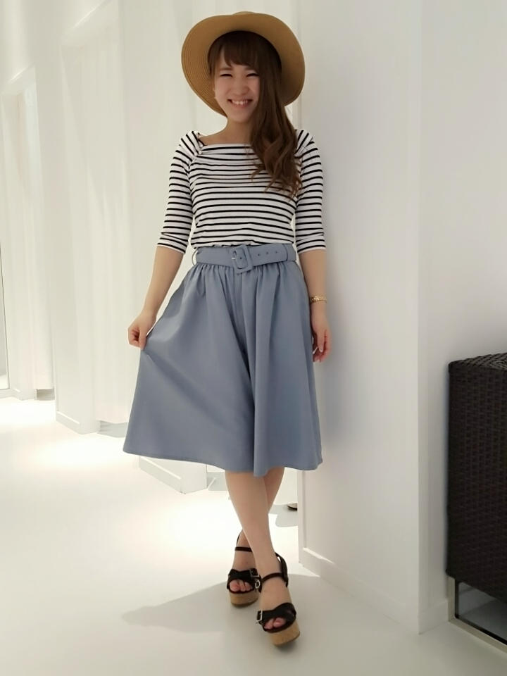 初夏のマリンコーデ