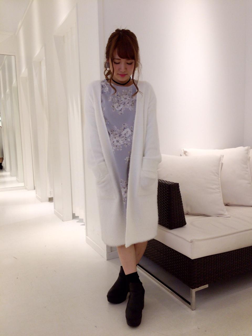 ★花柄ワンピ★