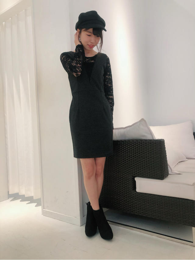 美シルエットワンピース☆