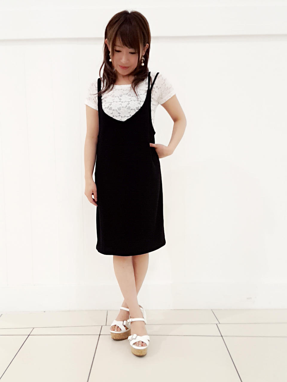 小柄さんOKワンピース