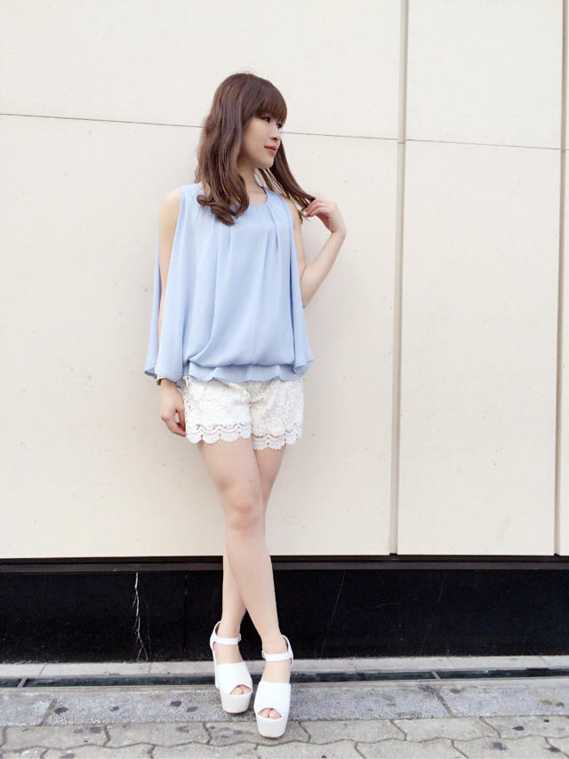 シフォンレースセットアップ♡キョン