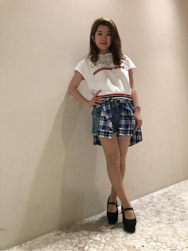 あの大人気だったロゴパーカーが半袖バージョンで入荷♡♡カジュアルcode♪