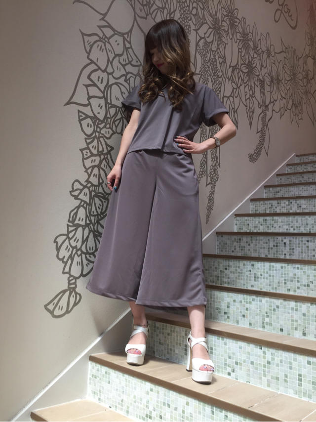 シンプルでとっても楽なセットアップが新作入荷♡♡