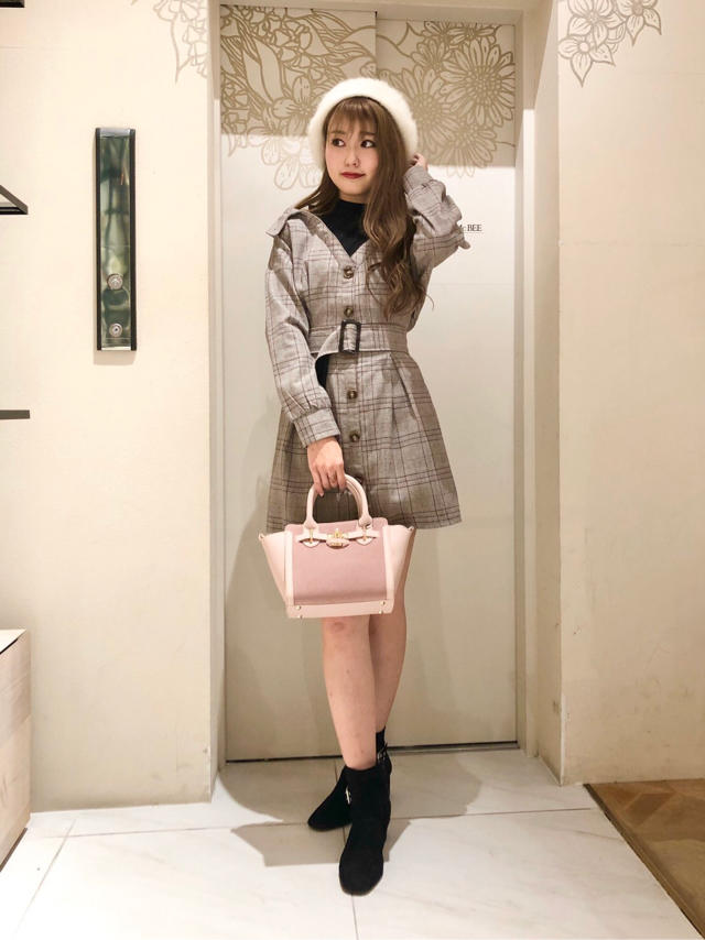 新作❤︎プチハイブロッキングシャツワンピースのご紹介❤︎