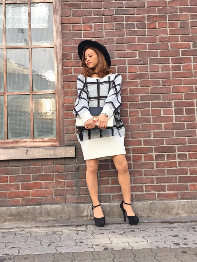 【新作】ドルマンスリーブの大人気ゆったりニットワンピースご紹介☆あみ