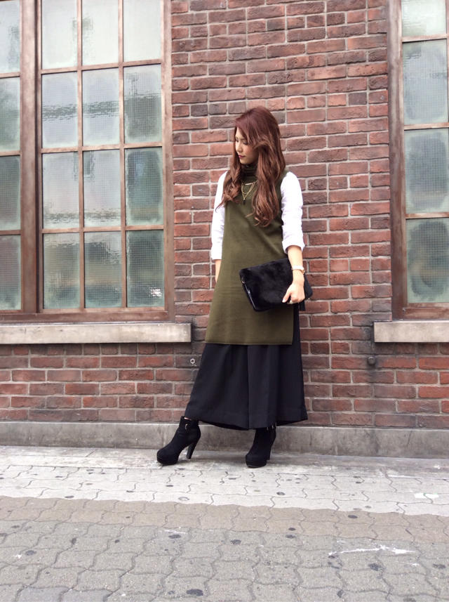 【♥PRESS掲載♥】タートルネック♡シンプルトレンドコーデ♡♡