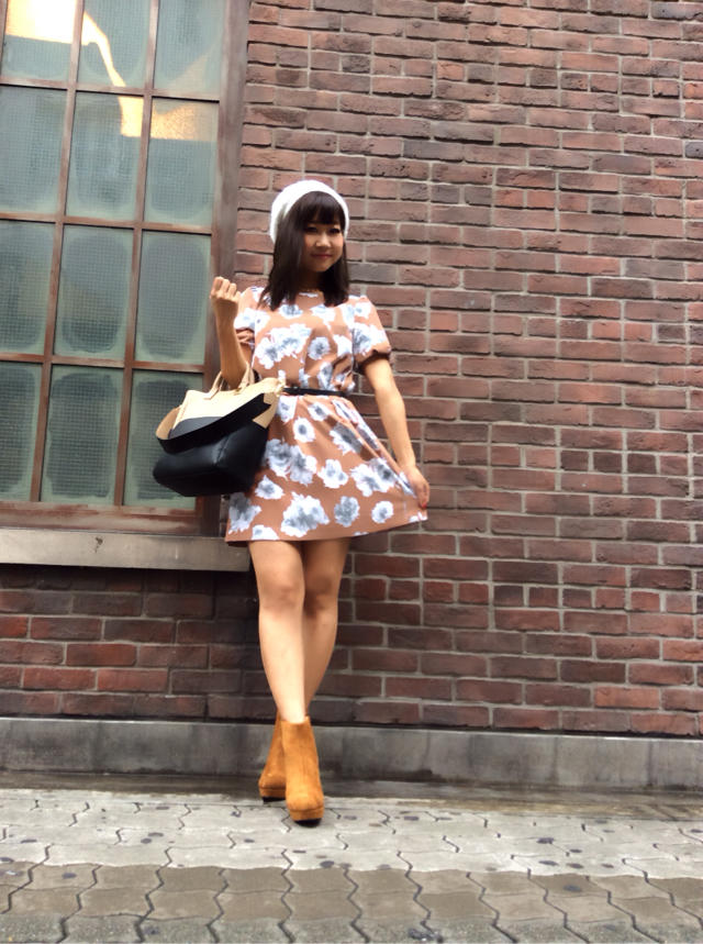【CECIL PRESS#2掲載】新作♡花柄ワンピース♡ナナ
