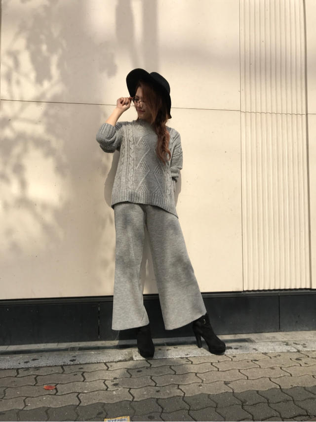 【CECILPRESS掲載】サエコさん着用の着心地抜群なニットアップ♡♡ナナ