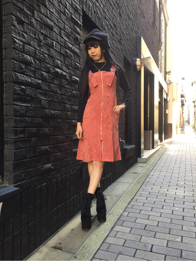 新作！！フロントZIPマーメイドワンピース♡♡