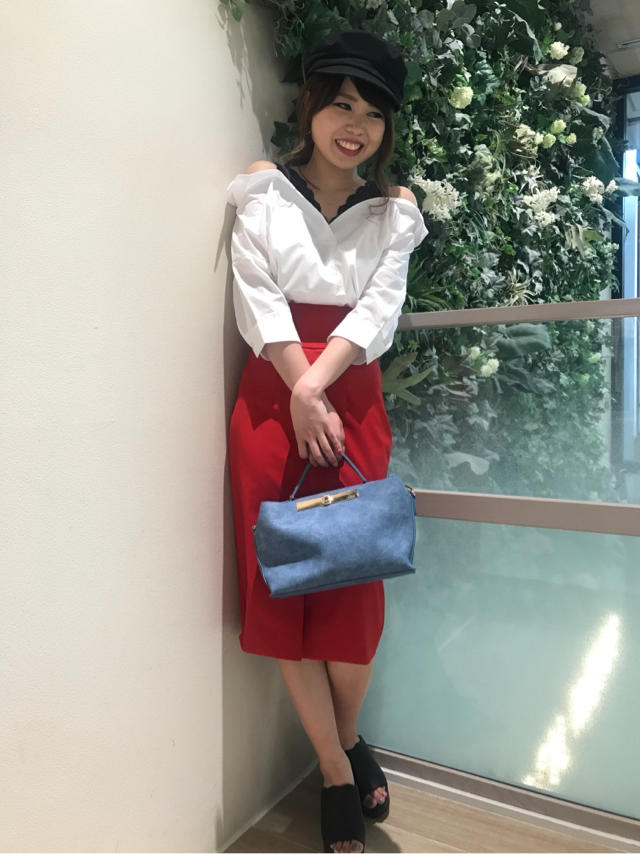 【TGC着用】レースレイヤード風抜けシャツ♡りさ