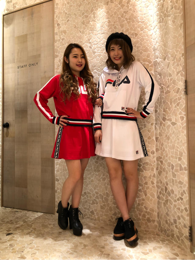 FILA☆☆コラボ商品紹介♡♡最後にオフショット！！