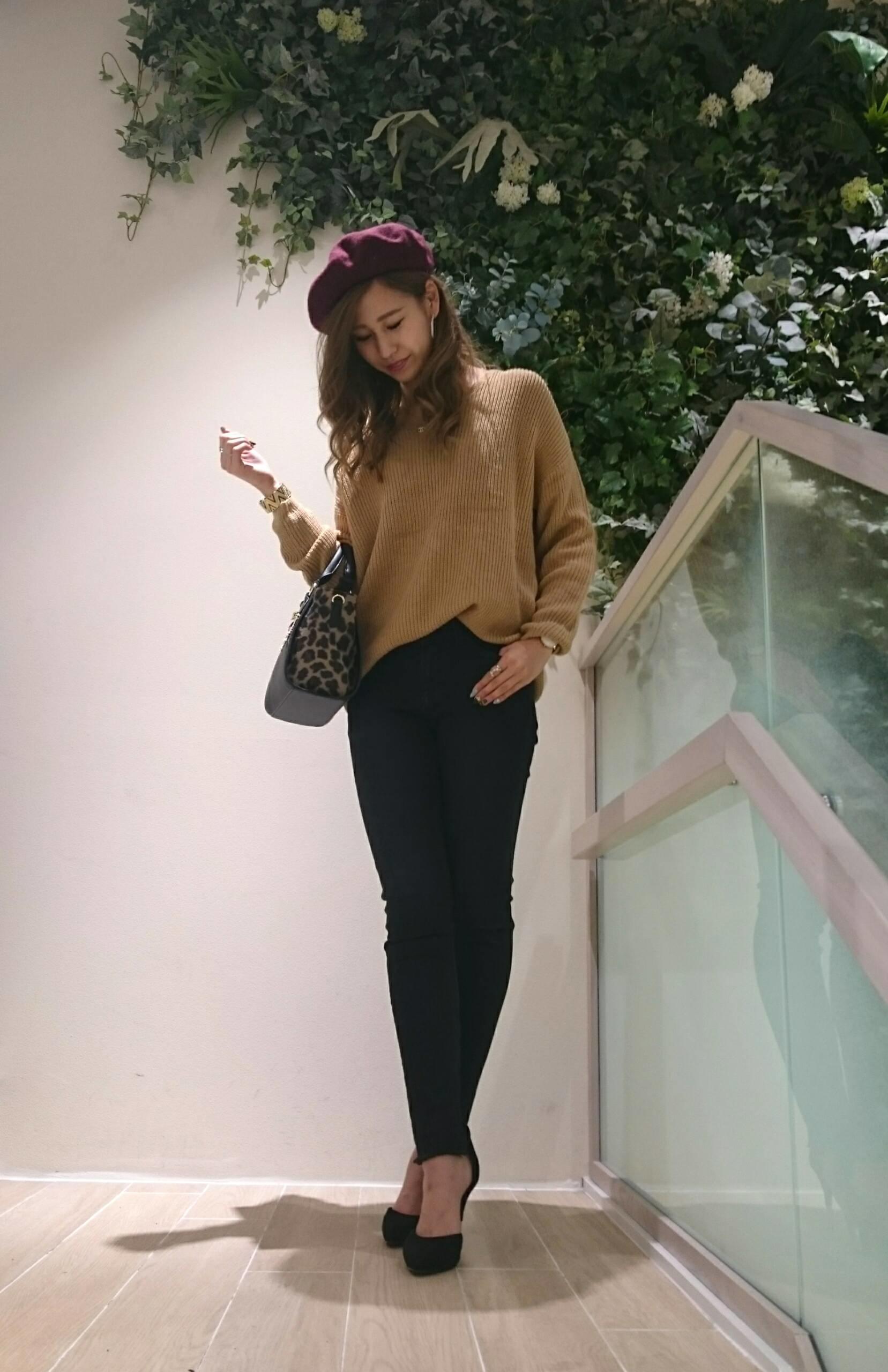 ☆新作☆ビッグシルエットのニット♡シンプルコーデ♡ナナ