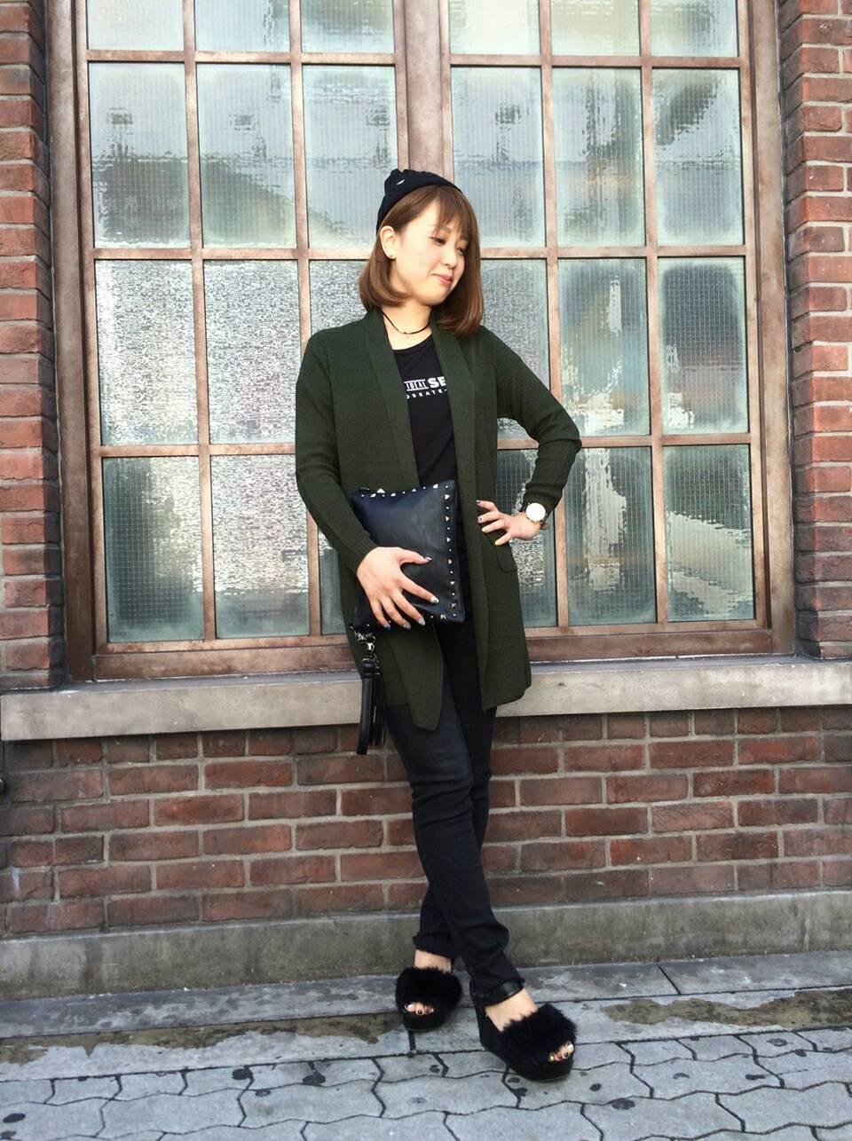 2016A/W★☆インナー付きカーディガン(-^艸^-)♡♡ナナ