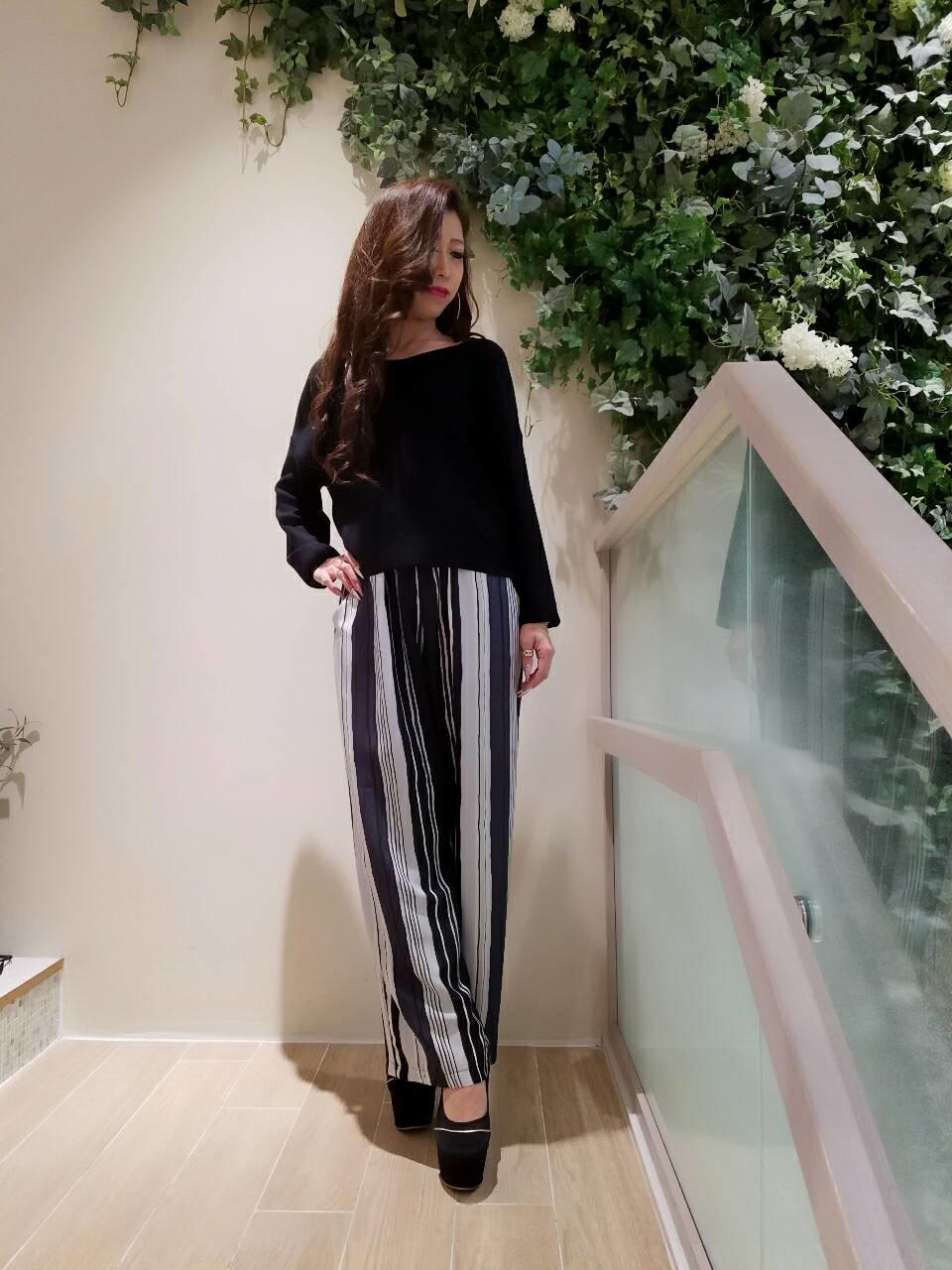 ❤深V2Wayニットプルオーバー❤ELLE