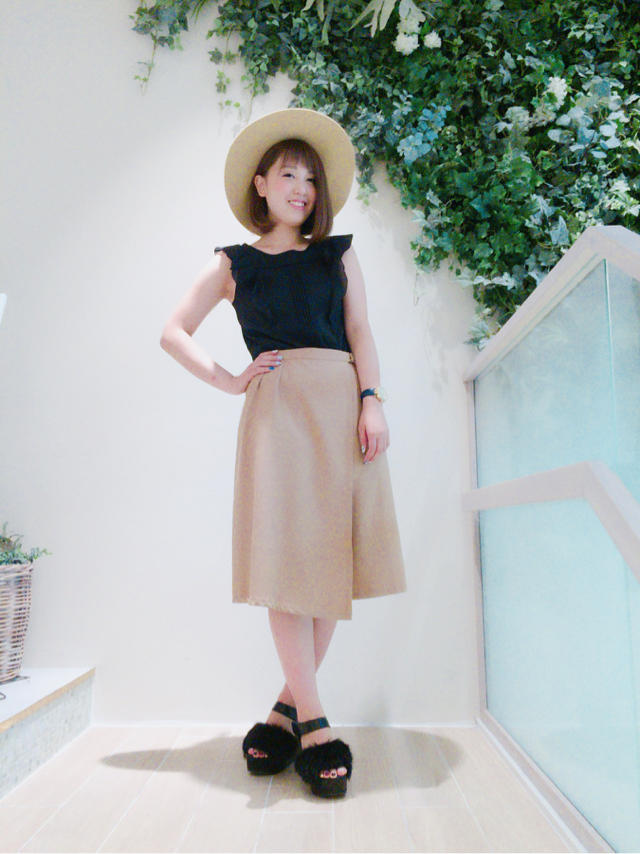 新作♡立花チーフselect♡スカート風ガウチョパンツ♡綺麗めcode♡