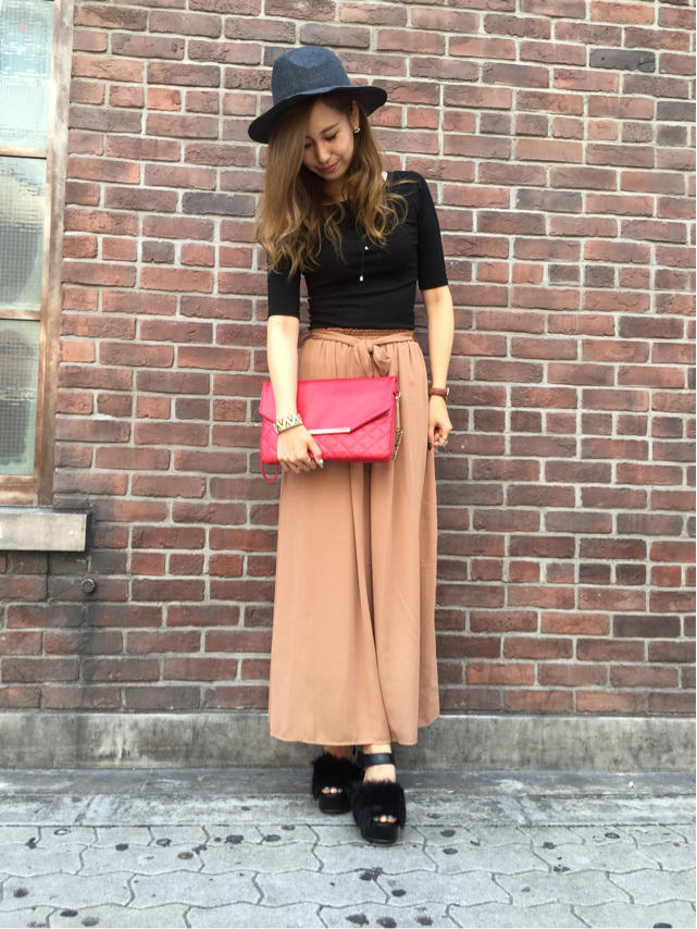 履くだけで脚長効果!?ブランド イチオシ✩ガウチョパンツ♡まみたす
