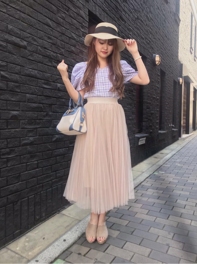 フェミニンCODE♡♡大人気のチュールスカートが大変お買い得価格に！？同い年コンビのオフショット♡♡