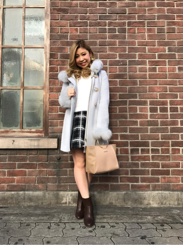 【新作♡】さやねぇチーフがオススメする‼️チェックスカートを使った”冬の”エレガンスコーデ❤ナナ