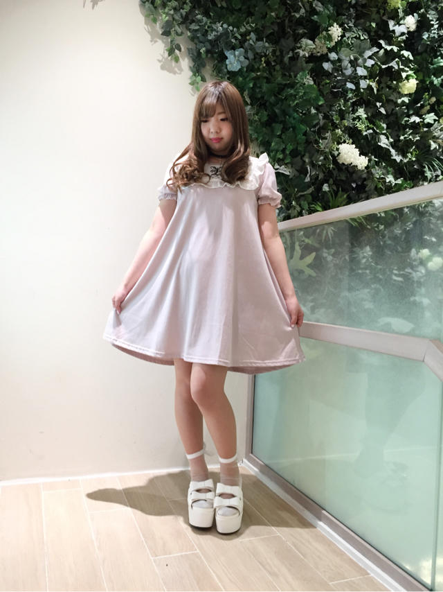 プチプラ♡チョーカー付ワンピース