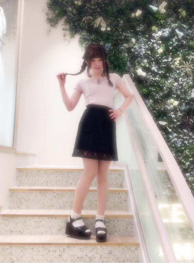 心斎橋筋店 ♡ Lovely pink と Sexy black で大人DOLL code ⋈*｡ﾟ