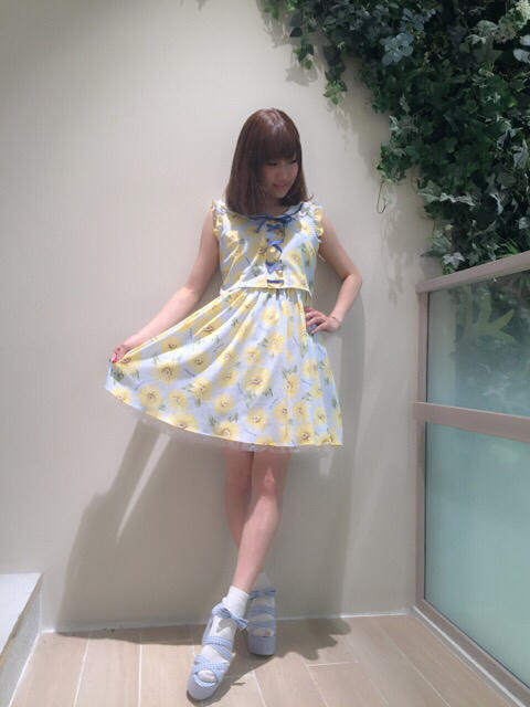 １枚で爽やかチャーミングなone-piece♡