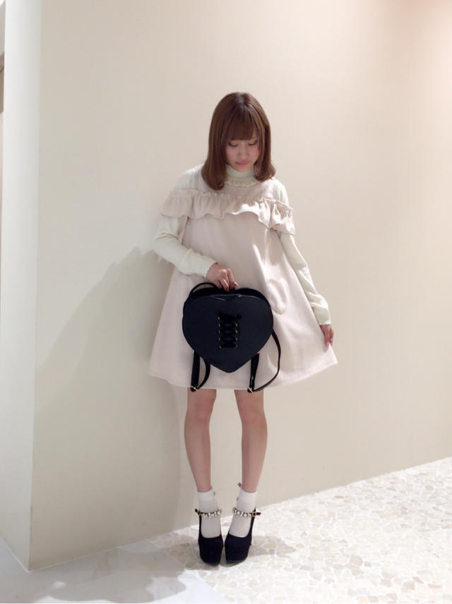 とってもgirly！肩空きone-piece♡