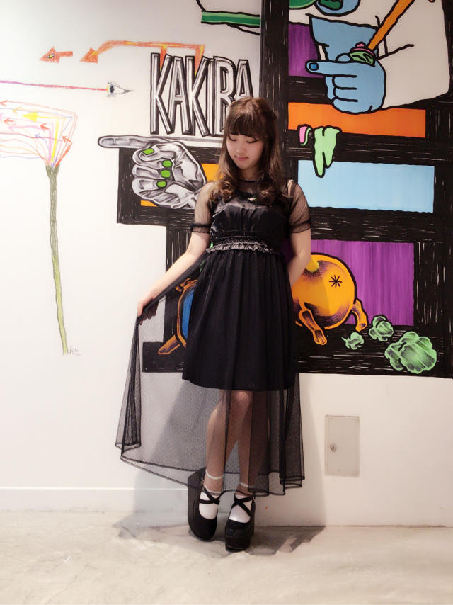  透け感がかわいい♡ black code…♪