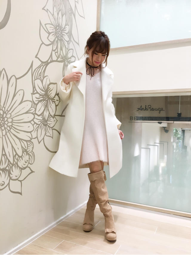 プチプラ愛されニットワンピ♡抱きしめたくなるふわふわシャギーニット♡