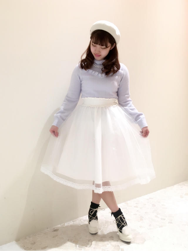 blue × white で デートにぴったり♡ ふんわりcode…♪