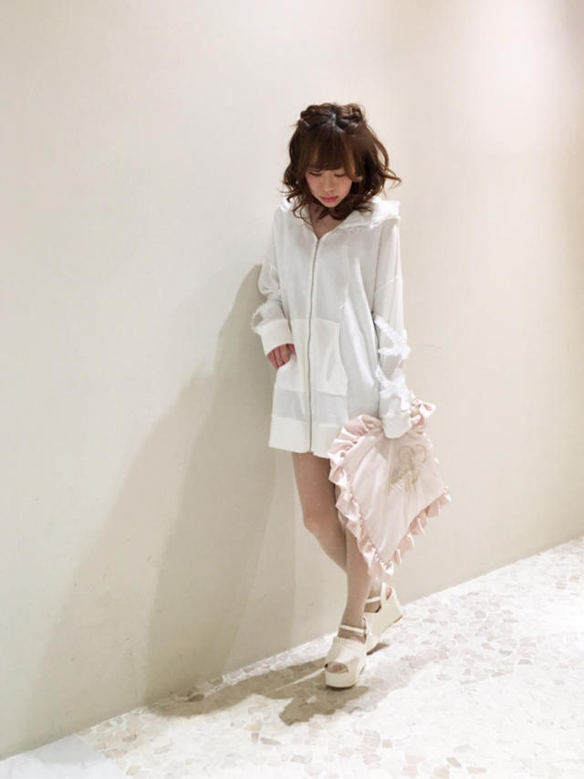 たれ耳うさパーカーがついに入荷っ♡ロングユーズ間違いなしのパーカーを追加購入♡