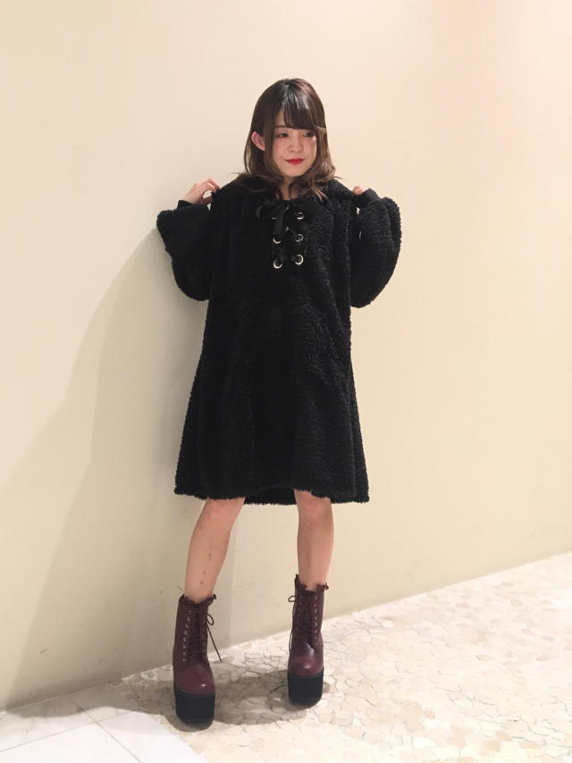 シルエットが可愛いワンピコーデ* ੈ✩‧₊˚