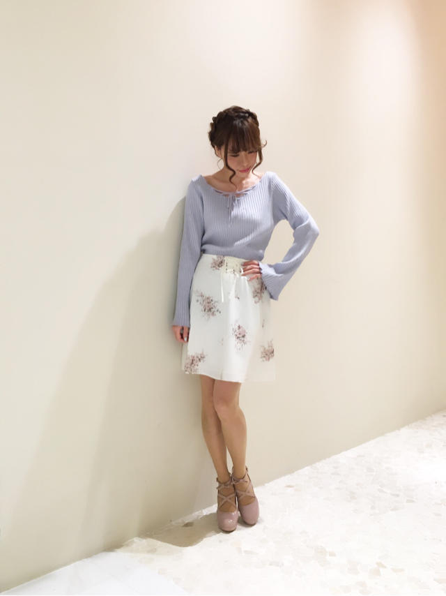 大人かわいい♡花柄プリントでキレイめキチンとcoordinate 