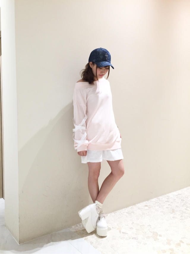 リボンがポイント♡casual coordinate！