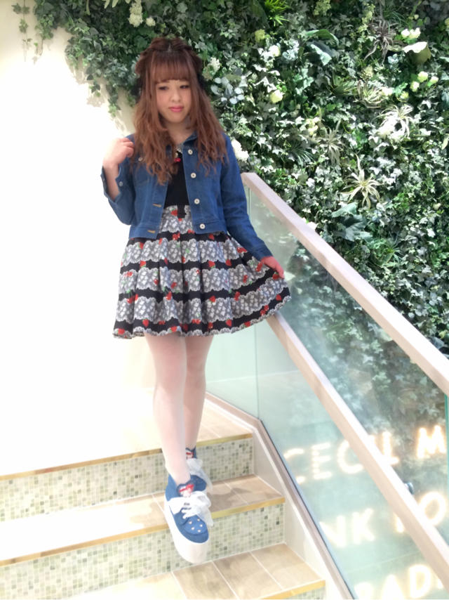 心斎橋路面店 ♡ お問い合わせ殺到のオリジナル柄を使ったdark dolly code⋈*｡ﾟ