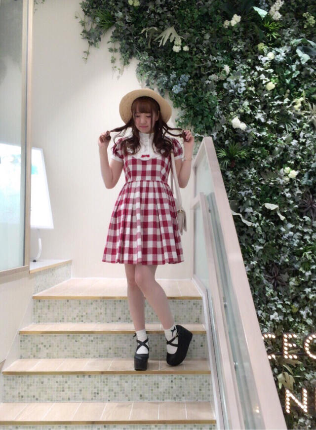 心斎橋筋店♡ヨーク切替ワンピースでお上品に◌⑅⃝*॰ॱ