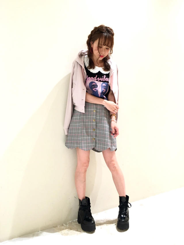 Big Tシャツ着まわし♡TOPS×BTM coordinate♡
