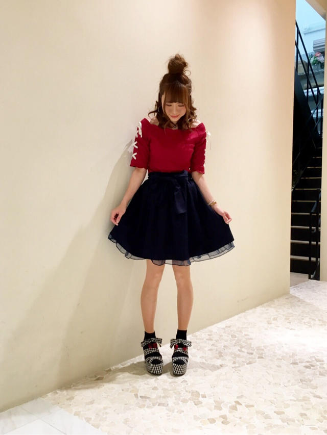 special set price♡セレクトcoordinateはred×navy♡