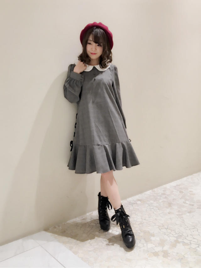 シルエットが可愛いお上品なコーデ* ੈ✩‧₊˚