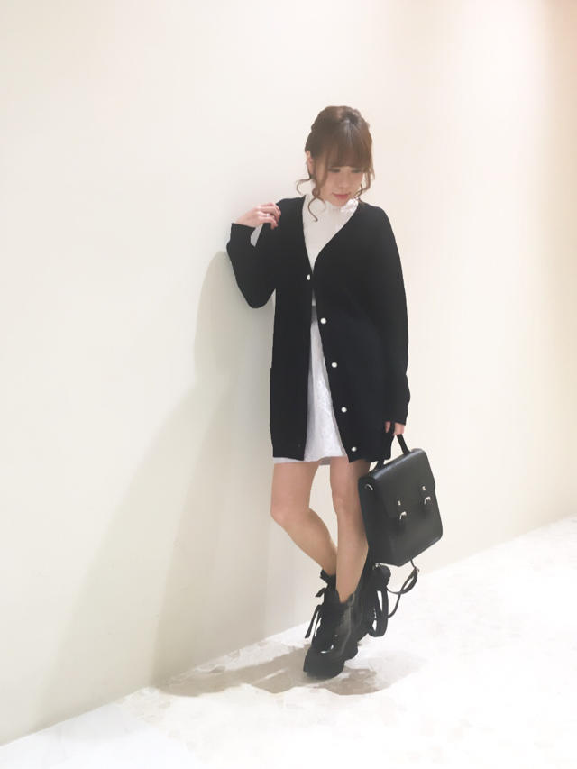 コーデのポイントはパール♡S/S キャンパスコーデは引き続きゆるニットがオススメ♡