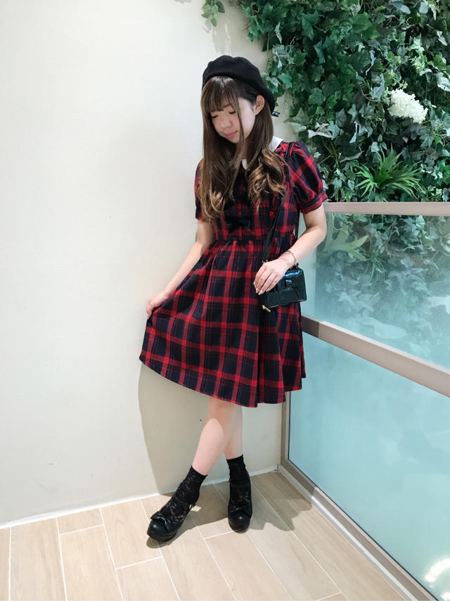 秋色ワンピでガーリーコーデ♡♡♡