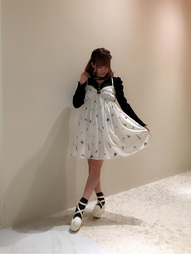 コスメ柄♡one-piece
