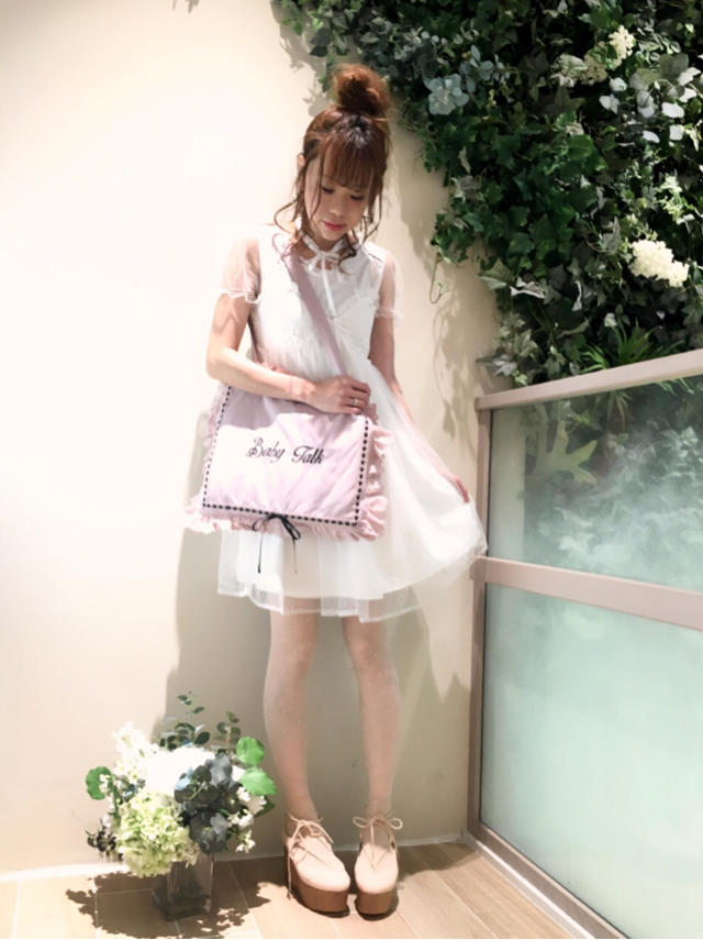 ベビードールでゆるふわホワイトcoordinate ♡