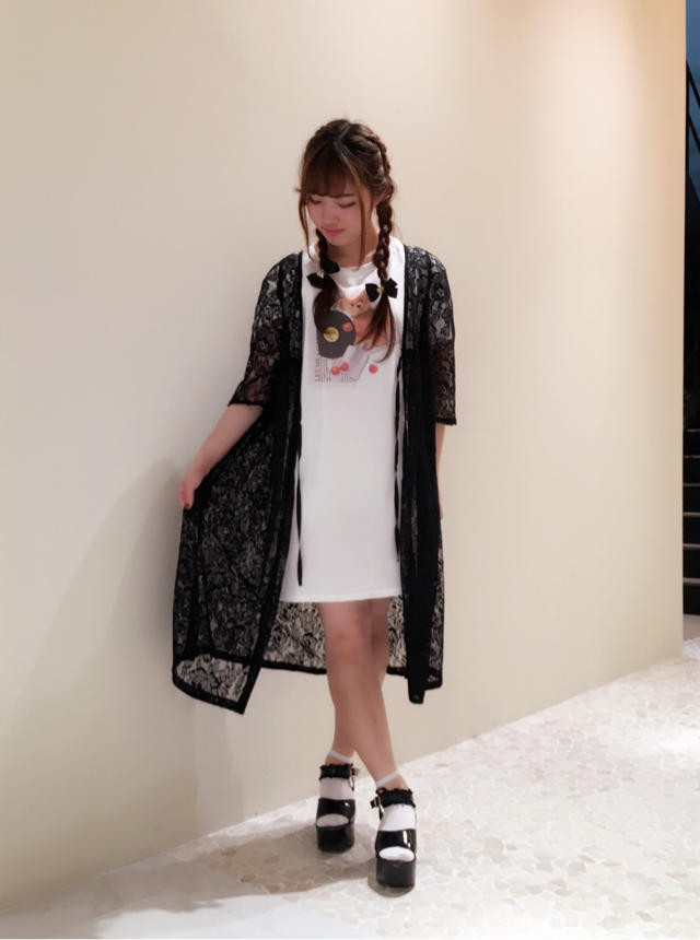  レースジレがpoint♡ casual coordinate…♪