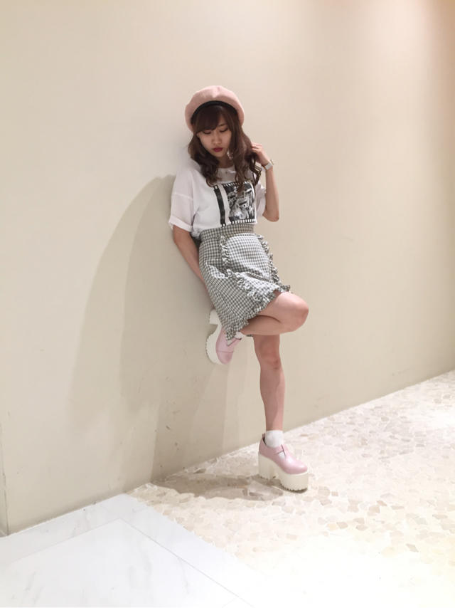 フリルがpoint♡casual coordinate！