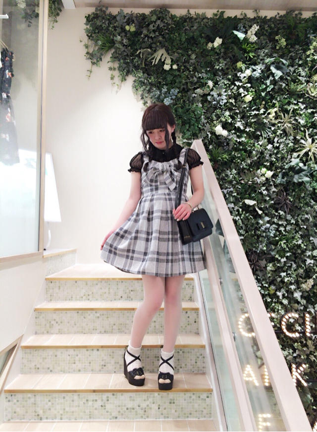 心斎橋筋店 ♡ チェックが可愛い外国風code ⋈*｡ﾟ