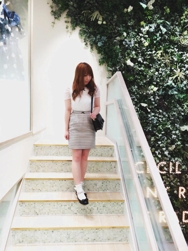 心斎橋路面店♡modern girly coordinate☪︎