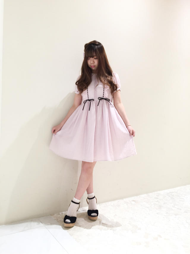 リボンがポイント！ドーリーワンピ♡♡
