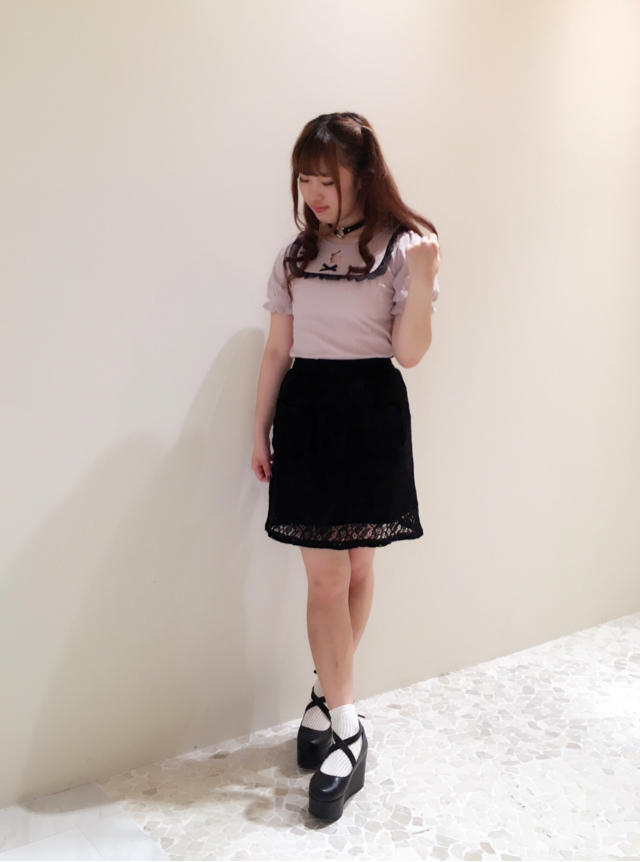 pink × black でまとめた Lady code…♪