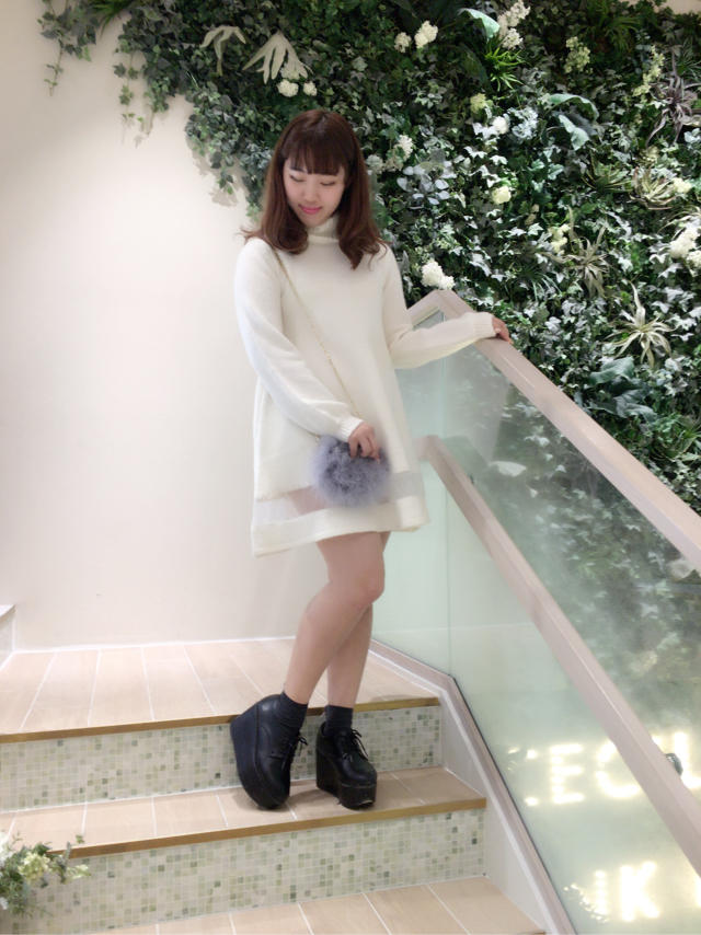 透け感が可愛い♡らくちんワンピcode…♪